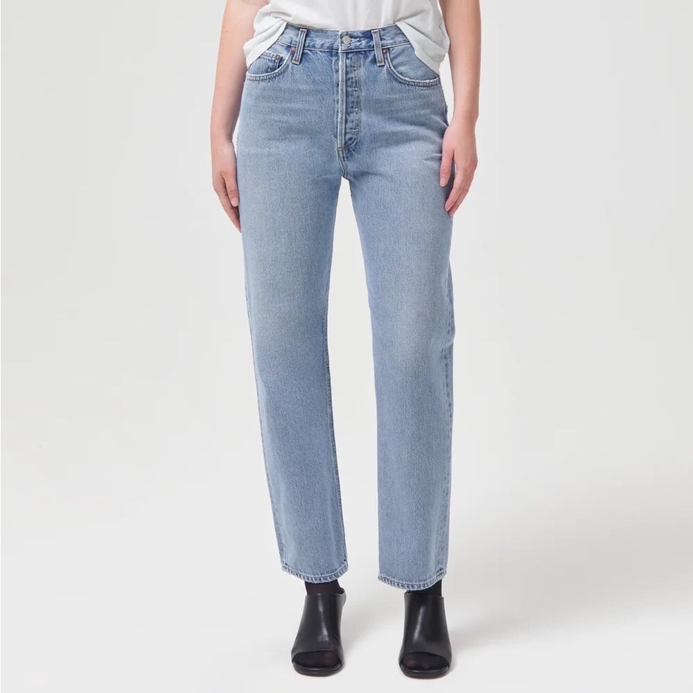 Agolde 90’s pinch waist high rise straight jean
